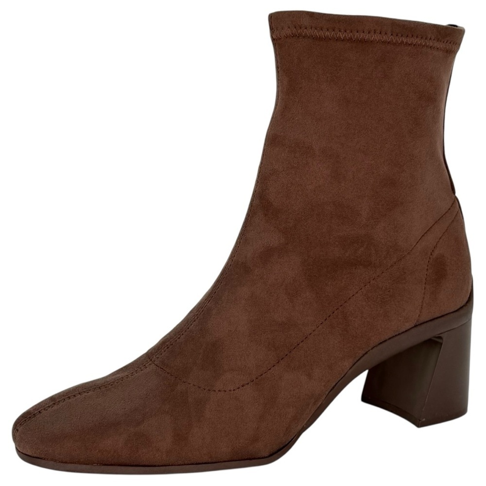 Aerosoles Corinda Brown Suede Womens Ankle Boots Size 8.5M - Picture 3 of 15
